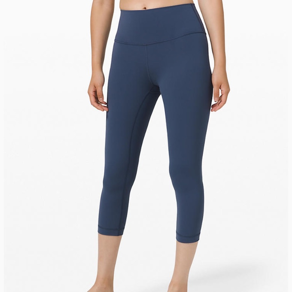 Lululemon Wunder Under Crop Leggings Size 4